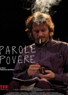 LOCANDINA PAROLE POVERE